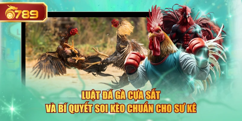 Luật Đá Gà Cựa Sắt Và Bí Quyết Soi Kèo Chuẩn Cho Sư Kê